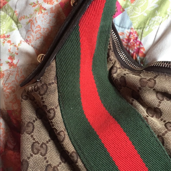 Authentic repaired gucci hobo bag - Picture 4 of 11